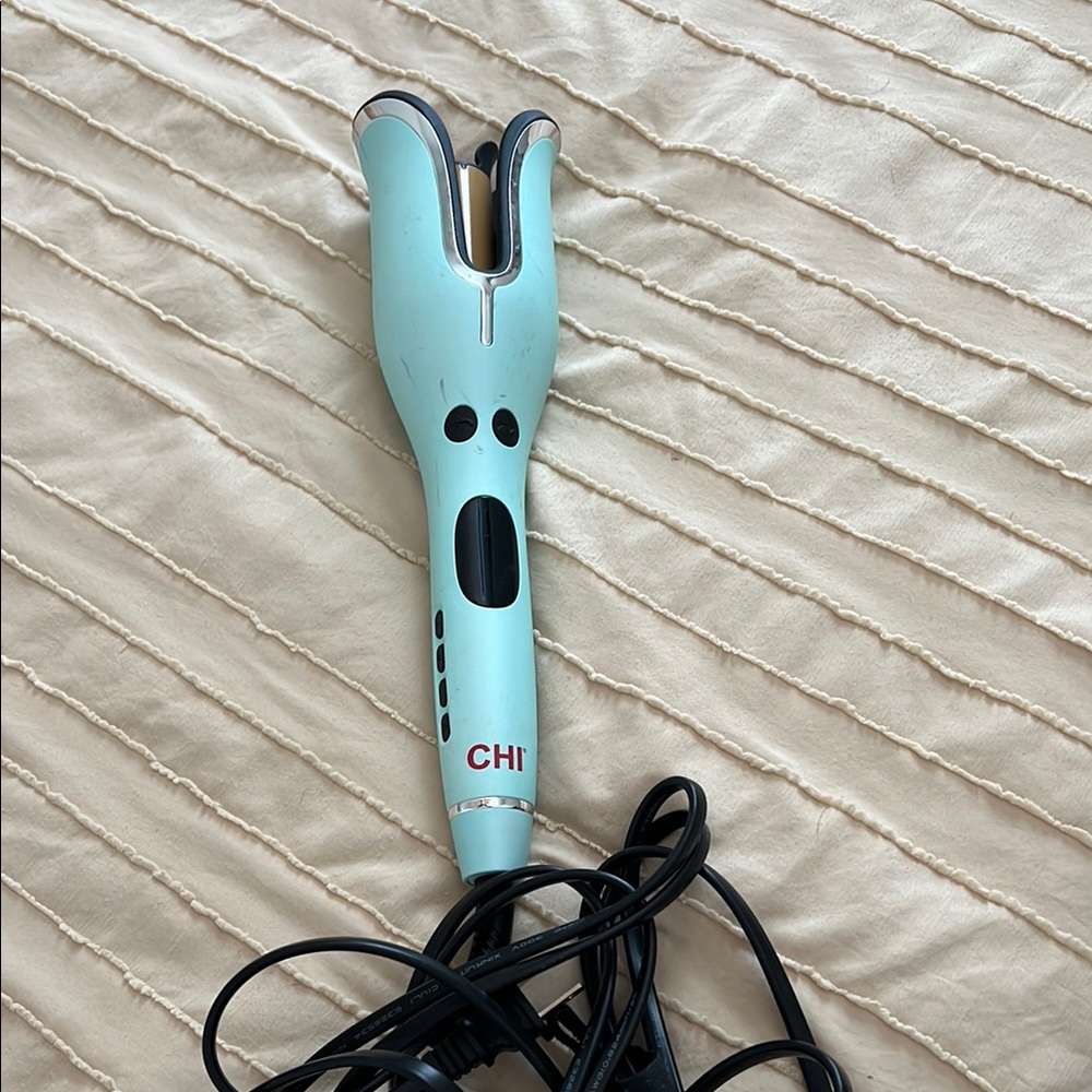 CHI Automatic Hair Curler - Light Blue